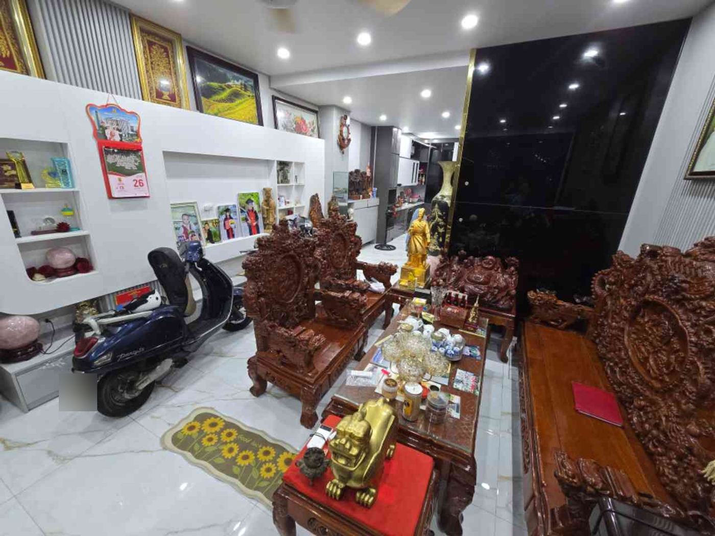 Phòng khách – nhà Đông Ngạc mã căn 1