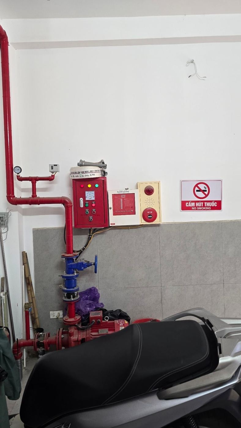 Hệ thống chữa cháy – nhà Tây Tựu mã căn 143
