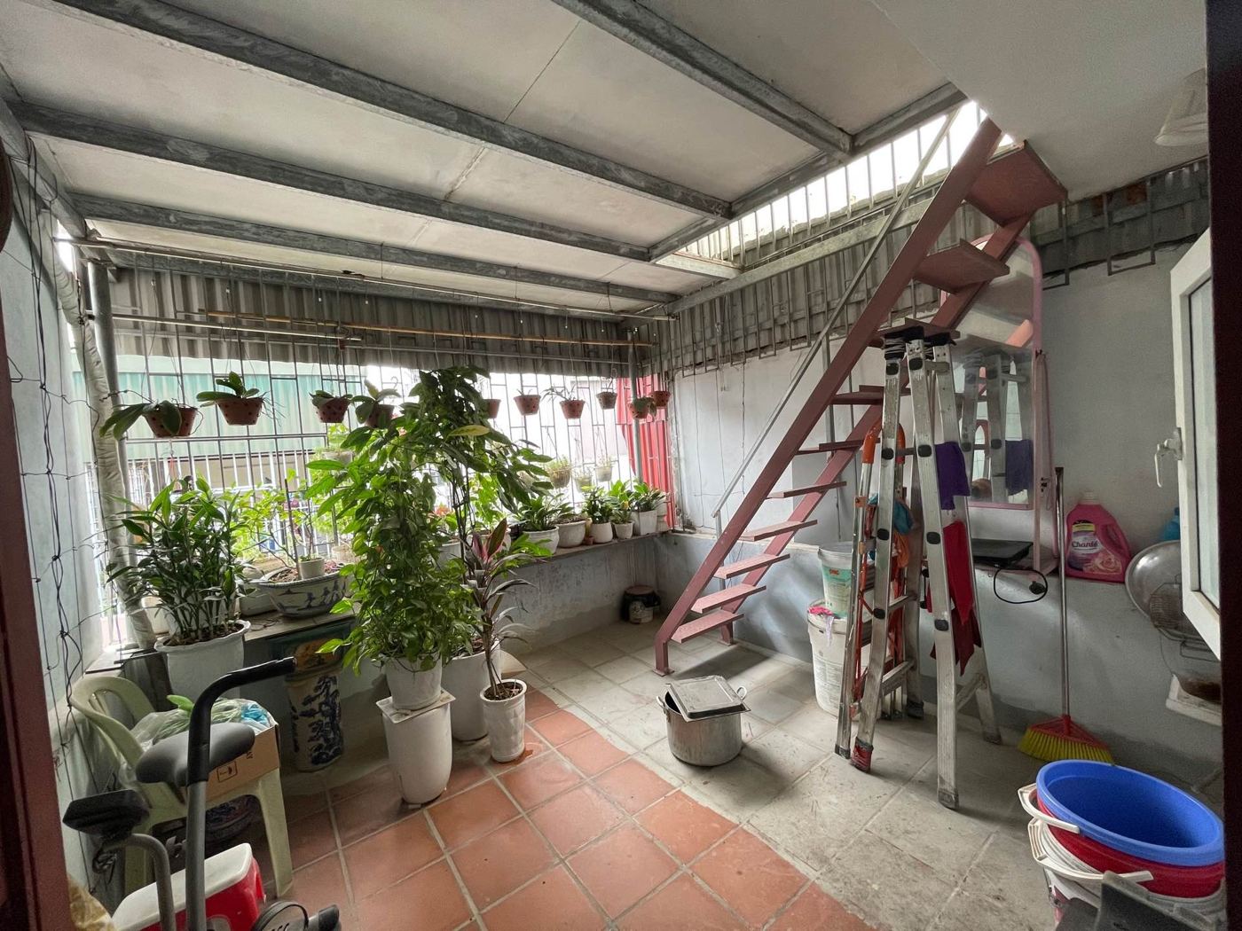 Sân phơi – nhà Tây Tựu mã căn 146