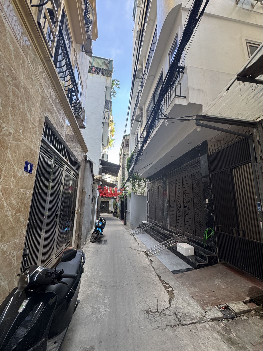 Ngõ trước nhà – nhà Đông Ngạc mã căn 193