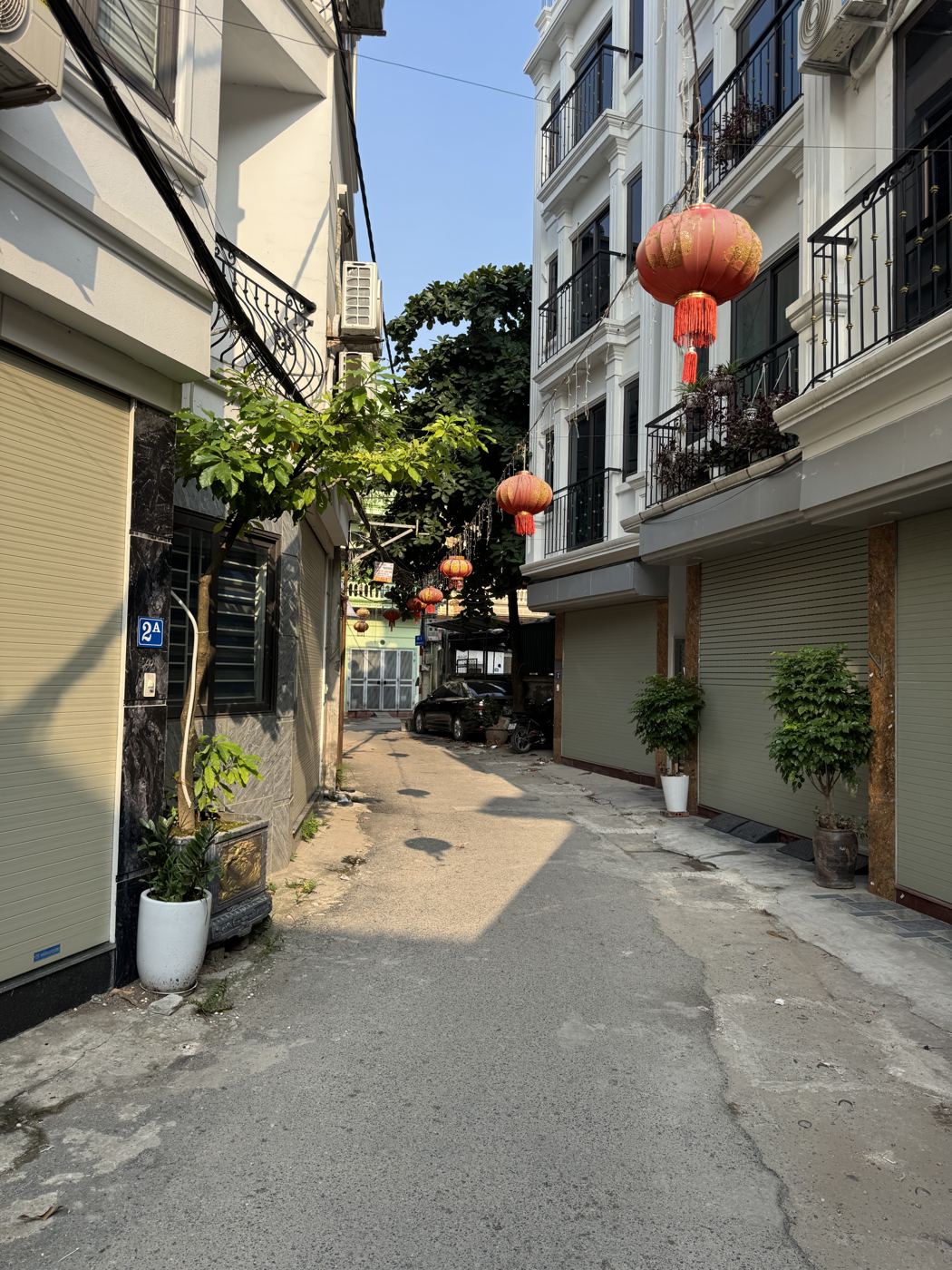 Ngõ trước nhà – nhà Thượng Cát mã căn 213